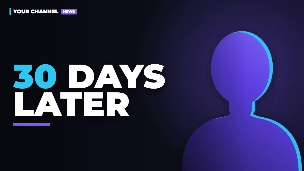 Clean layout, Midnight colors: 30 days later